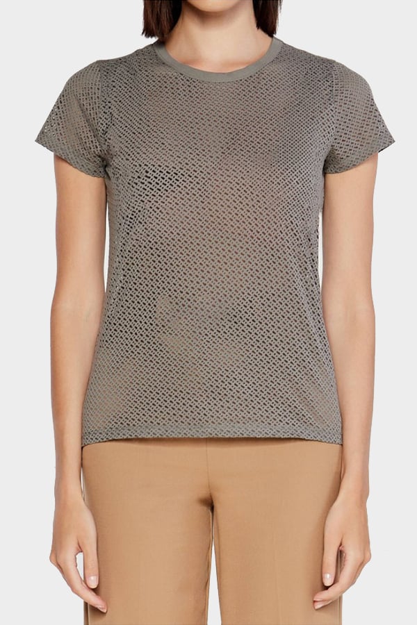 ΜΠΛΟΥΖΑ T-SHIRT BOSS - 024 ΓΚΡΙ